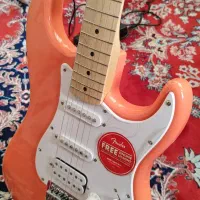 Squier Sonic Streocaster HSS - Tahitian Coral