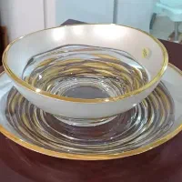 کاسه بشقاب کریستال برند سوگا ژاپن