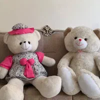 عروسک خرسی نیم متری