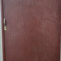 درب چوبی