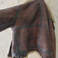 کاپشن چرم بوفالو اصلی