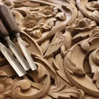 تدریس منبت روی چوب