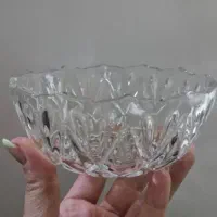 کاسه بلوری لبه دالبری