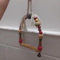 تاب بزرگ برای قفس پرنده