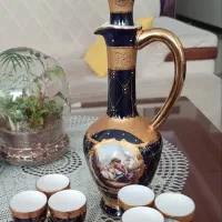 تنگ و گیلاس سرمه ای