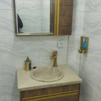 ست روشویی سنگی و آئینه