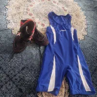 لباس وکفش کشتی پسرانه مناسب ۸ الی ۱۲ سال