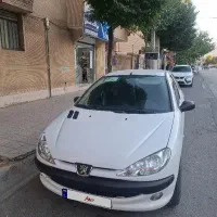 ۲۰۶رنگ فابریک/رنگ سفید/تیپ دو/مدل ۴۰۱/کم کار