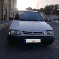پراید ۹۱ بی رنگ شاسی سالم
