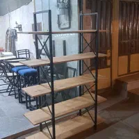 کتابخانه /ویترین/قفسه|کتابخانه، شلف، قفسه‌های دیواری|مشهد, خلق آباد سفلی|دیوار