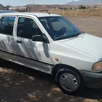 پراید ۱۳۱ سفید مدل ۹۶ بیرنگ