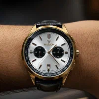 ساعت Watson 1171 GMT بند چرم طبیعی