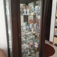 بوفه سه طبقه چوبی