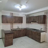 کابینت فلزی کار کرده با درب mdf