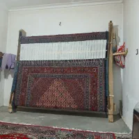 فرش ماهی دست باف نو یک جفت
