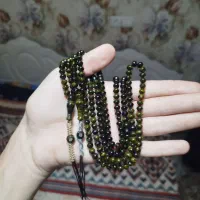 تسبیح کهربا تراش استانبولی و گندمی استاد فاتح