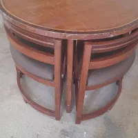 میز وصندلی کم جا