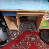 میز کامپیوتر وکمد کتاب و صندلی