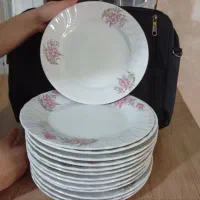 بشقاب و پیش دستی چینی