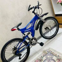 دوچرخه دنده ای سایز۲۴ دیسکی سالم درحدنو