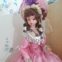 دوتا عروسک زیبا سالم قدیمی