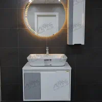 ست روشویی PVC ضدآب با آینه باکس تخفیف ویژه