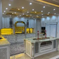 اجرای خاص کابینت و دکوراسیون.تمیز دقیق حرفه ای