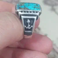 فروش فوری انگشتر فیروزه مردانه