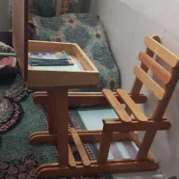 میزصندلی چوبی