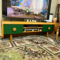 میز تلویزیون چوبی