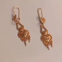 گوشواره طلا زیر قیمت تابلو