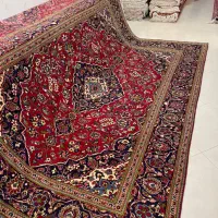 فرش ۹ متری دستبافت کاشان لاکی