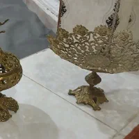 جاشکلاتی و جا آجیل برنز