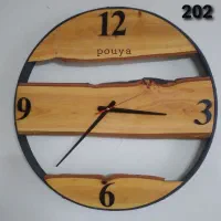 ساعت چوبی|ساعت دیواری و تزئینی|تهران, مسعودیه|دیوار