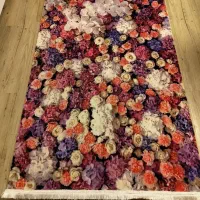 دو تخته فرش ماشینی محتشم ۱/۵ متری و۴متری