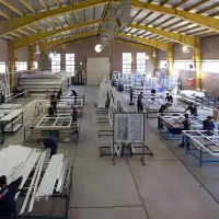 کارخانه تولید پنجره دوجداره upvc سبزوار