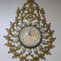 ساعت دیواری برنجی