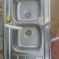 سینگ یک متردر شصت سانت کامل همراه با شیر اهرمی