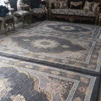 روفرشی طرح فرش پشت کش دار ترکیه ای نو