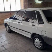 پراید سفید تمیز ومرتب خانگی