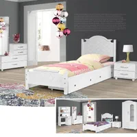 جشنواره فروش تخت MDFیکنفره دونفره دوطبقه+تشک رویال