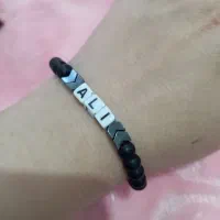 دستبند پسرانه و دخترانه اسم و حرف اویز گردنبند