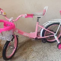 دوچرخه دخترانه صورتی