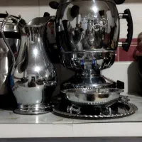 سماور بدون تنوره با سرویس برنجی هستن درحدنو