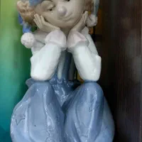 مجسمه چینی دلقک دکوری تزئینی