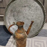 آفتابه و سینی مسی