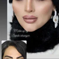 میکاپ و شنیون حرفه ای  رنگ و لایت حرفه ای