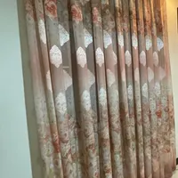 دو عدد پرده حریر ترکیه ای|پرده، رانر، رومیزی|تهران, فاطمی|دیوار