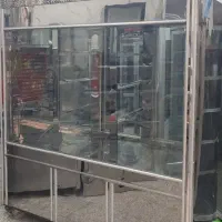 یخچال دوطرف نما و منقل دومتری گازی
