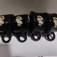 شات قهوه خوری سفید مشکی